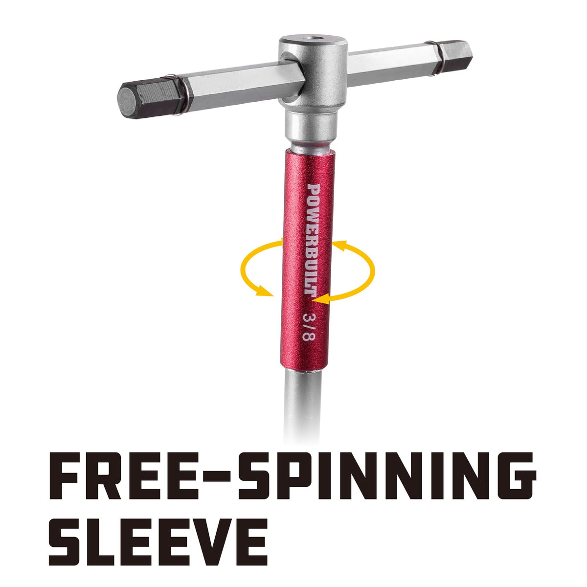 Powerbuilt T-Handle 육각 렌치 세트 2 2.5 3 4 5 6 8 10mm 11인치 3번 사진