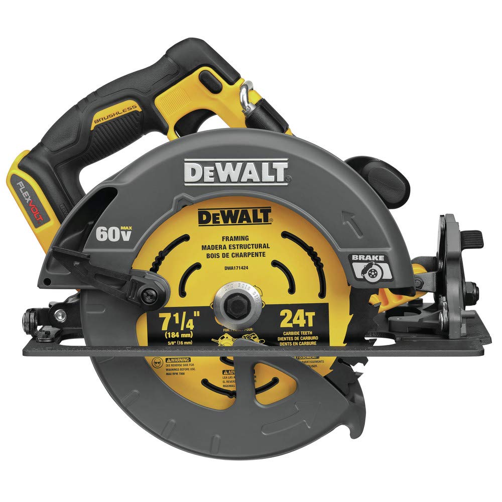 DEWALT 충전 원형톱 DCS578B 7-1/4인치 최대절단깊이 2-9/16인치 57도 베벨 2번 사진
