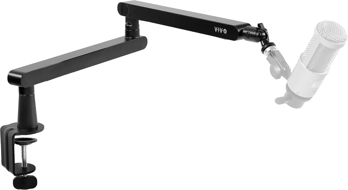 VIVO 마이크 붐 스탠드 STAND-MIC03L 데스크 클램프 5.6cm 두께 2kg 하중 1번 사진
