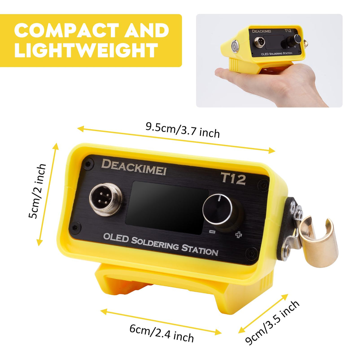 Deackimei 무선 납땜 인두 스테이션 Dewalt 20V Max 호환 7번 사진