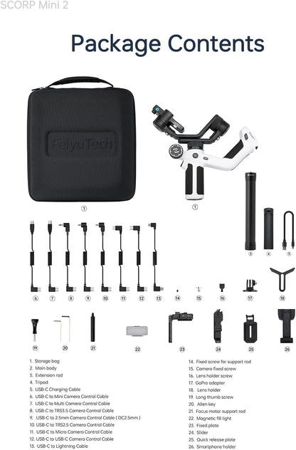 FeiyuTech SCORP Mini 2 Kit 3축 짐벌 3-Axis 6번 사진