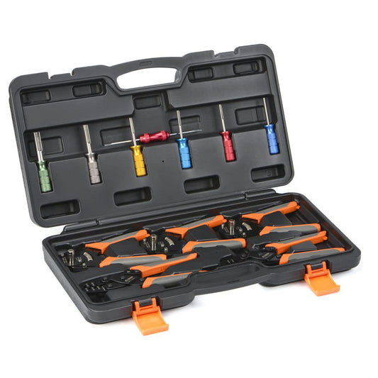 IWISS 독일형(Deutsch) 단자 압착기 공구 키트 KIT-DC02·IWISS-1050 1번 사진