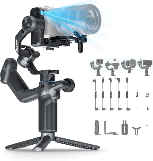 FeiyuTech SCORP Mini 3 Combo 3축 핸드헬드 짐벌 스마트폰 미러리스 카메라용 1번 사진
