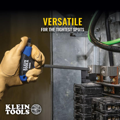 KLEIN TOOLS JTH68M T-핸들 육각 렌치 세트 9인치 10종 더블엔드 5번 사진