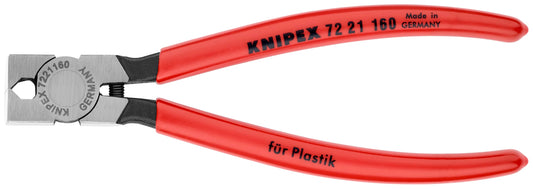 KNIPEX 앵글 대각선 플러시 커터 72 21 160 85도 플라스틱 스프루 절단 1번 사진