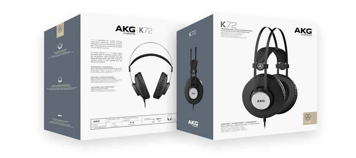 AKG K72/K92 오버이어 클로즈드백 스튜디오 헤드폰 7번 사진