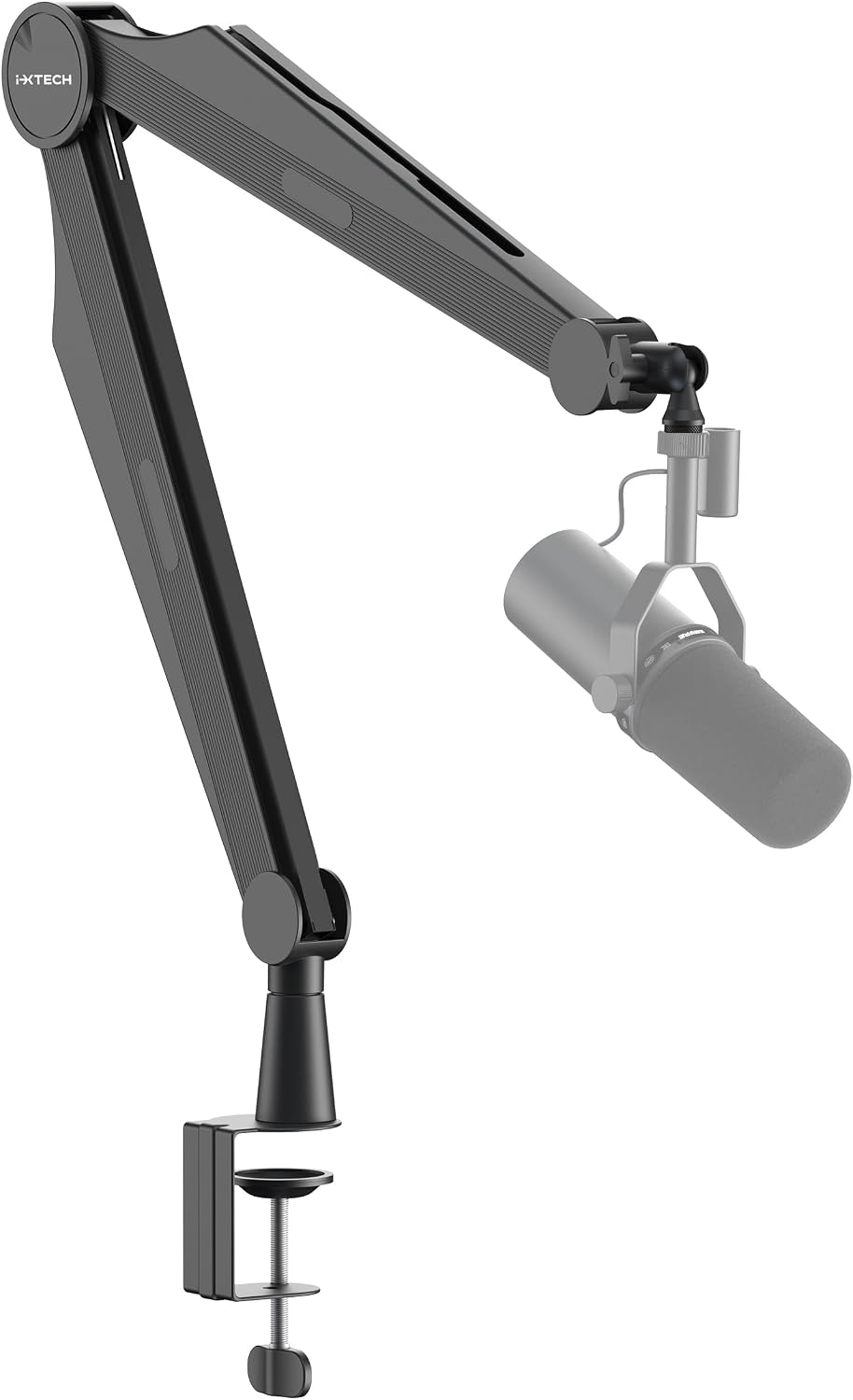 IXTECH 붐 암 마이크 스탠드 IX-MI04 64.77cm 360도 회전 데스크 클램프 1번 사진