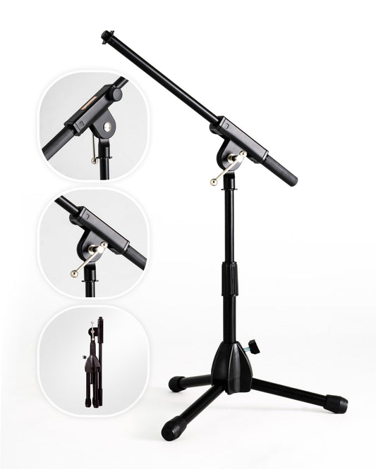 Stage Rocker 삼각대 로우 프로파일 마이크 붐 스탠드 9.65-16.93 inch 1번 사진