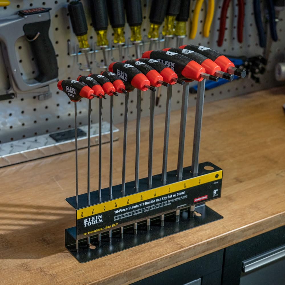 KLEIN TOOLS T핸들 육각 렌치 세트 JTH910E 9인치 SAE 8번 사진