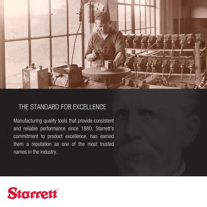 Starrett 버니어 캘리퍼스 경화 스테인리스 스틸 깊이 막대 잠금 나사 블랙 눈금 7번 사진