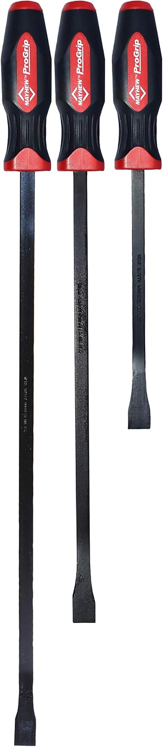 Mayhew ProGrip 곡선 빠루 3종 세트 61350 12인치 17인치 25인치 공구강 1번 사진