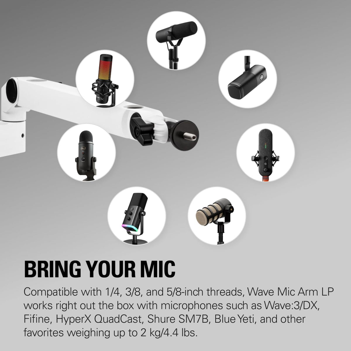 Elgato Wave Mic Arm LP White 740mm 붐 암 6번 사진