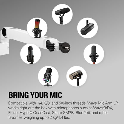 Elgato Wave Mic Arm LP White 740mm 붐 암 6번 사진