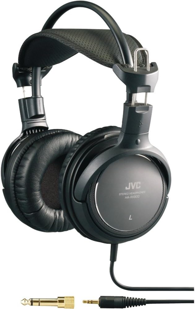 JVC HARX900 풀사이즈 헤드폰 50mm 네오디뮴 드라이버 유선 64옴 1번 사진