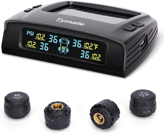 Tymate TM2 RV 타이어 공기압 모니터링 시스템 TPMS 센서 4개 세트 1번 사진