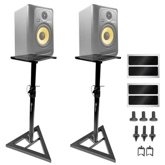 AXA AXCESSABLES 스튜디오 모니터 스피커 스탠드 한 쌍 바닥형 높이 조절 스탠드당 36.3kg 1번 사진