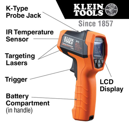 KLEIN TOOLS IR10 듀얼 레이저 적외선 온도계 20:1 2번 사진