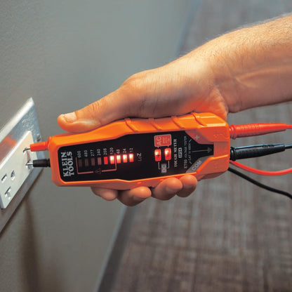 Klein Tools ET250 AC/DC 전압·연속성 테스터 CAT IV 600V 손전등 내장 4번 사진