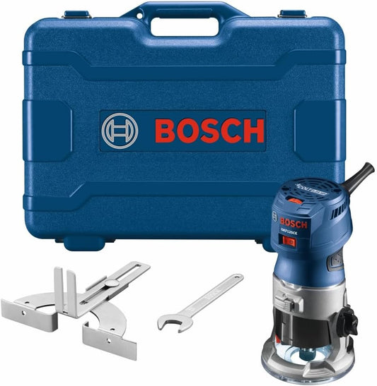 Bosch GKF125CEK 콜트 1.25 HP 가변속도 팜 라우터 키트 16,000-35,000 rpm 1번 사진