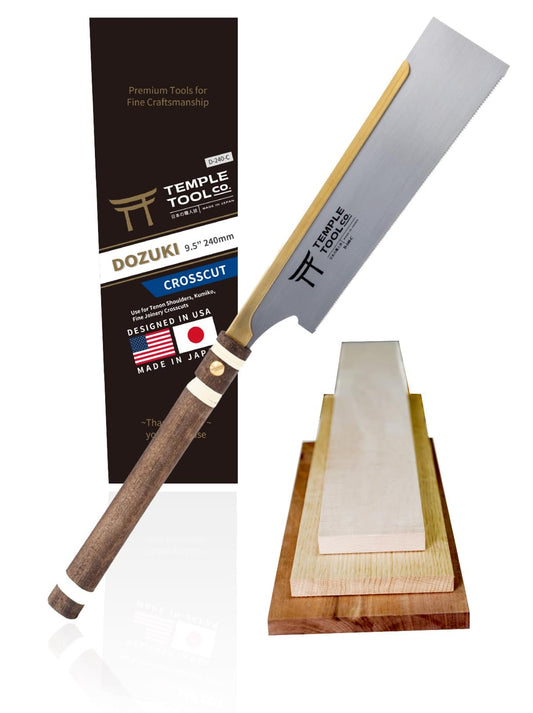 Temple Tool 일본식 당김톱 도즈키 목공 톱 양날 조립 정밀 절단 1번 사진