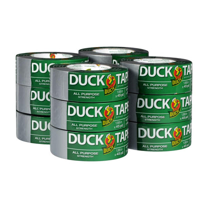 Duck 오리지널 덕트 테이프 1.88인치 x 45야드 12개입 목재 비닐 금속용 11번 사진
