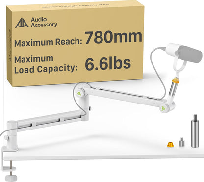 AA AUDIO ACCESSORY ABA01CW 화이트 붐 암 6.6lbs SM7B 1번 사진