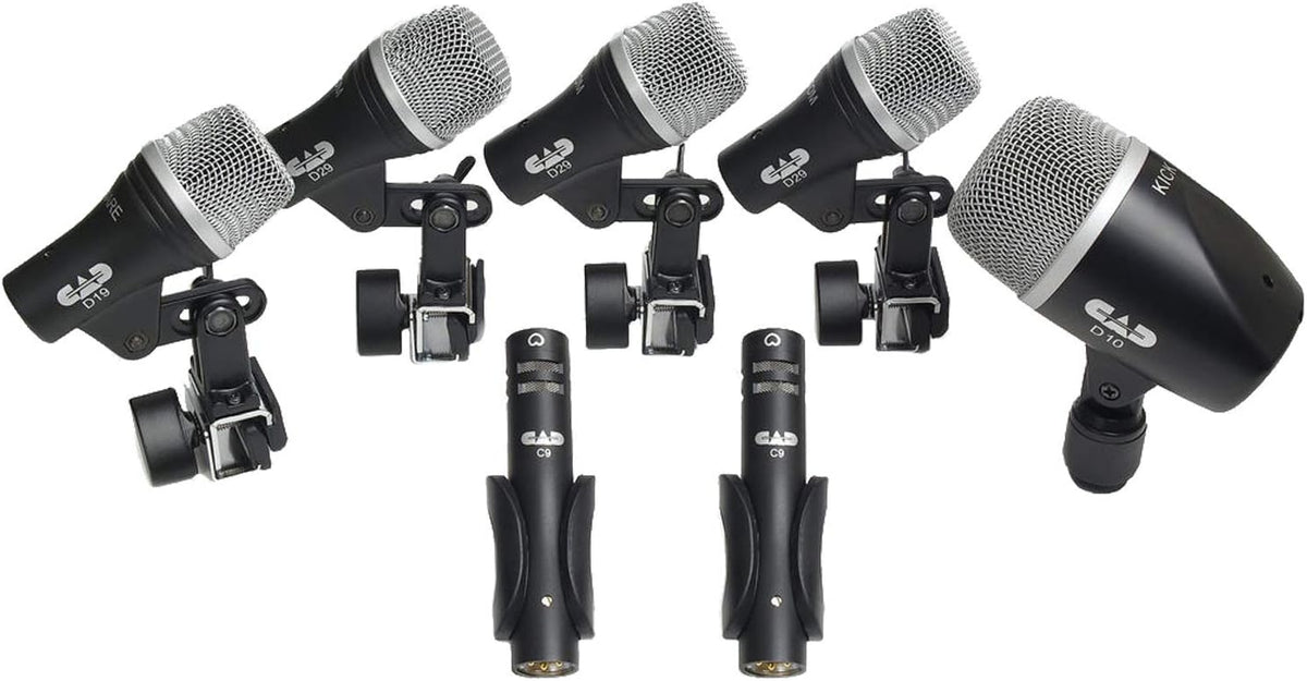 CAD Audio Stage7 7피스 드럼 마이크 팩 D10 D19 D29 C9 콘덴서 포함 바이닐 케이스 7번 사진