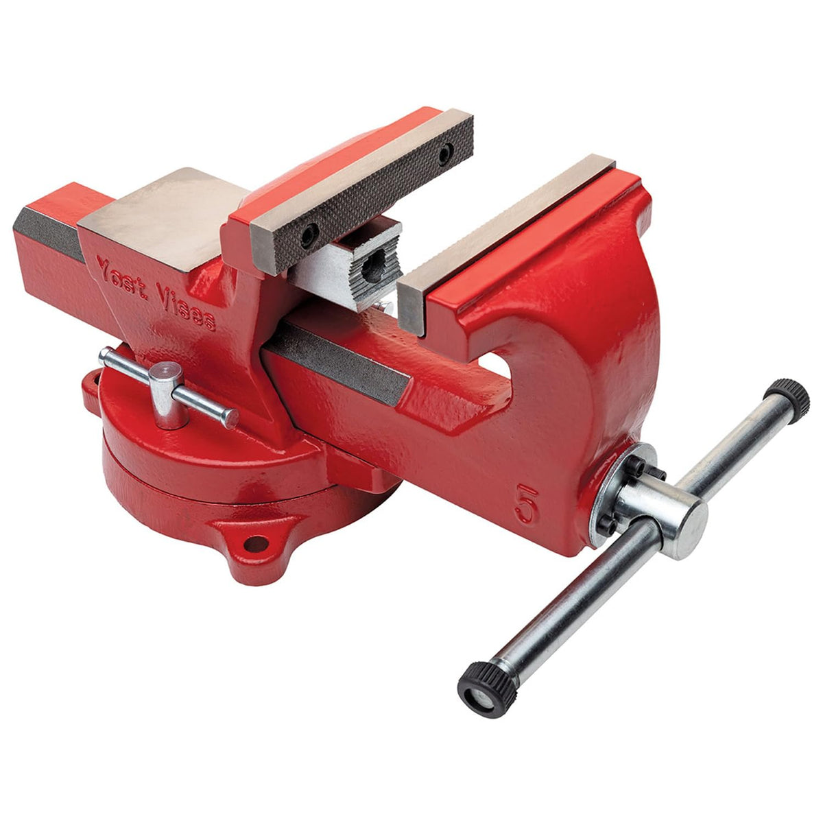 Yost Tools 헤비듀티 단조 스틸 스위블 베이스 벤치 바이스 1번 사진