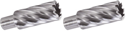 ACTOOL HSS 애뉼러 커터 절삭 깊이 2인치 웰던 생크 3/4인치 강철 구멍 가공 10번 사진