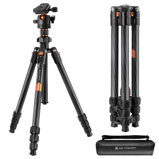 K&F CONCEPT 카본 파이버 삼각대 Tripod 1번 사진