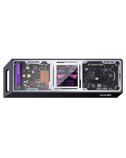 chizha Explorer Edition M.2 NVMe SSD 외장 케이스 10s 2230/2242/2260/2280 1번 사진