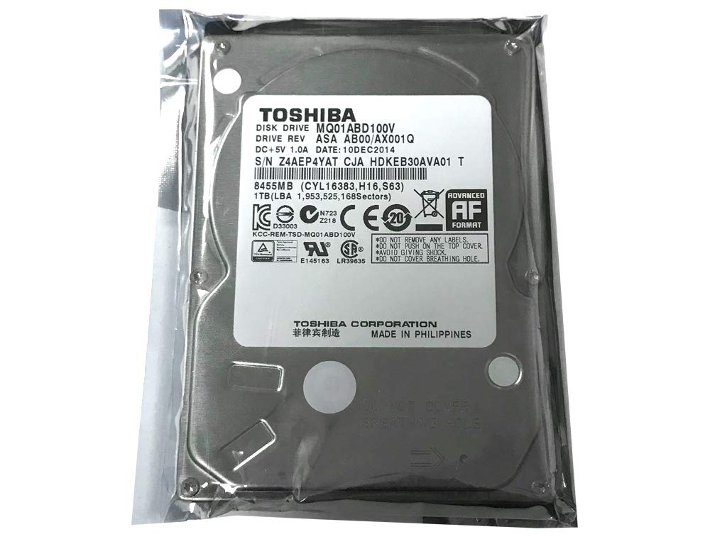 TOSHIBA 2.5인치 내장 하드디스크 MQ01ABD100V 1TB 2번 사진