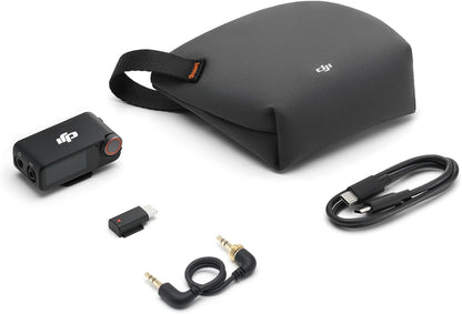 DJI Mic 3 Receiver 무선 미니 마이크 4TX 8RX 듀얼밴드 32비트 플로트 내부 녹음 4번 사진