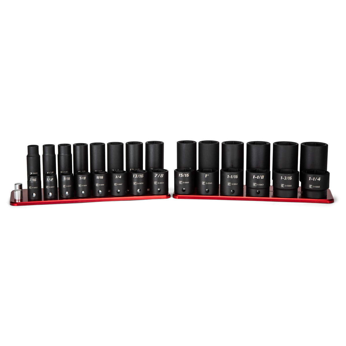 Capri Tools 1/2인치 드라이브 얕은·깊은 임팩트 소켓 세트 36pc 미터법 10~27mm 1번 사진