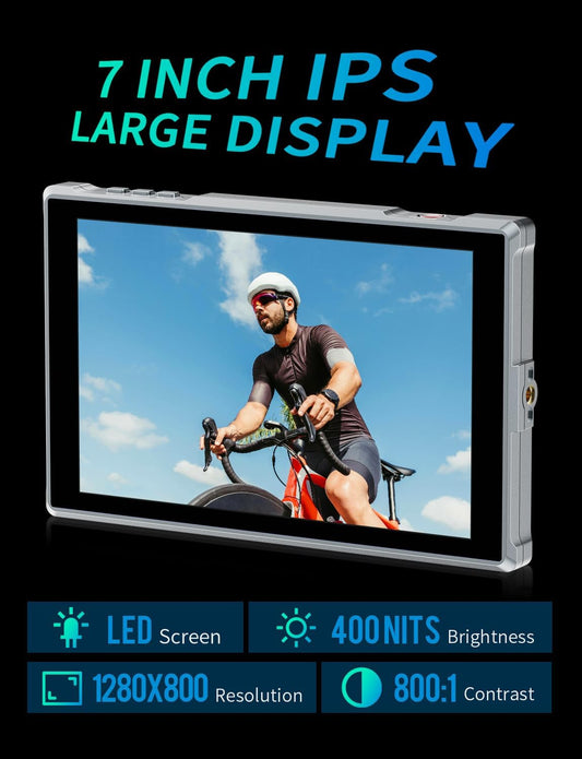 FEELWORLD FW759 PRO 7인치 터치스크린 필드 모니터 400nit 2번 사진