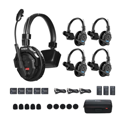 SYNCO XTalk 풀듀플렉스 무선 인터컴 헤드셋 2.4GHz 12번 사진