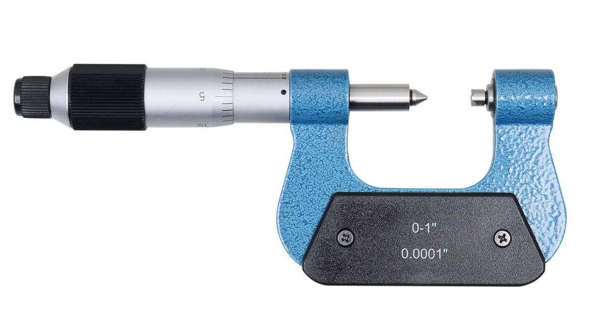 Accusize Industrial Tools 나사산 마이크로미터 0.0001" 0-1인치 1-2인치 5-6인치 8번 사진