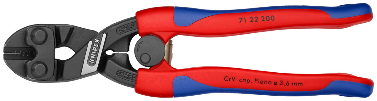 KNIPEX 8인치 앵글형 하이 레버리지 코볼트 커터 20도 5번 사진