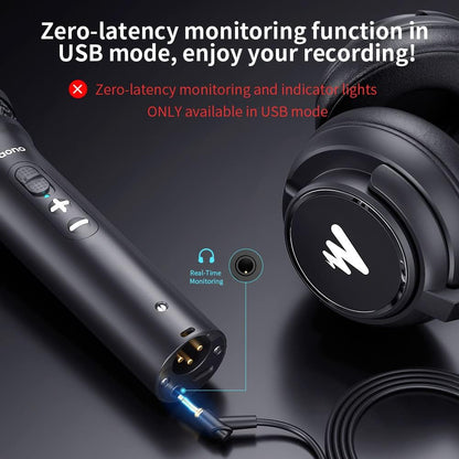 MAONO HD300T USB XLR 다이나믹 팟캐스트 마이크 4번 사진