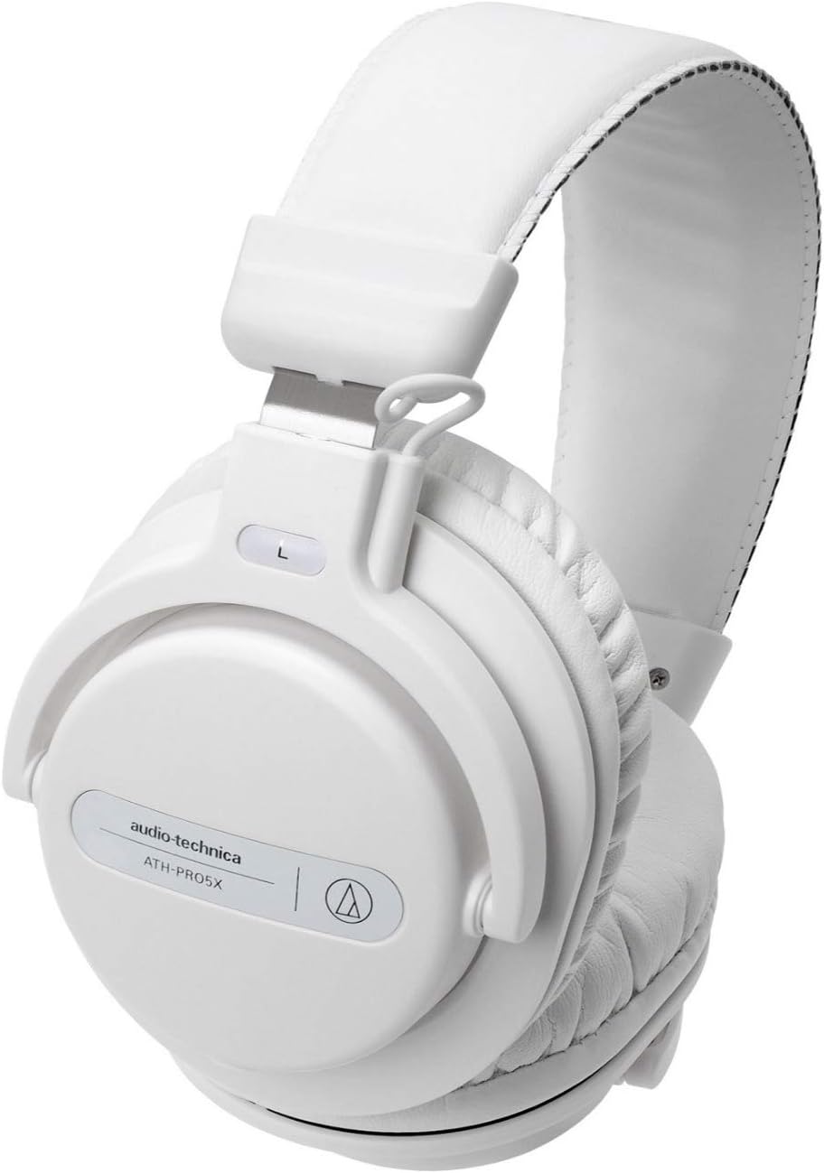 Audio-Technica ATH-PRO5XWH 프로페셔널 클로즈드백 오버이어 DJ 모니터 헤드폰 1번 사진