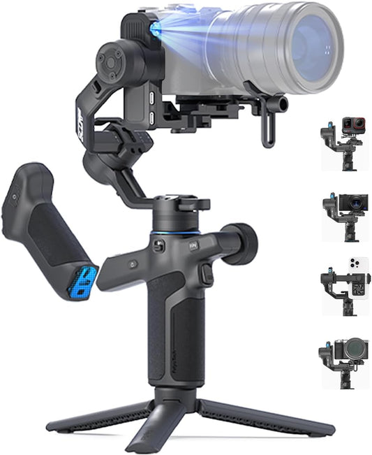 FeiyuTech SCORP Mini 3 Pro 카메라 짐벌 Sony/Canon/Nikon/Gopro11/DJI 4.4lbs 1번 사진