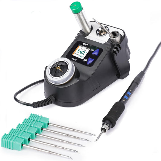 WEP 정밀 납땜 스테이션 982-V C245 5종 팁 0.8mm 납무선 포함 1번 사진