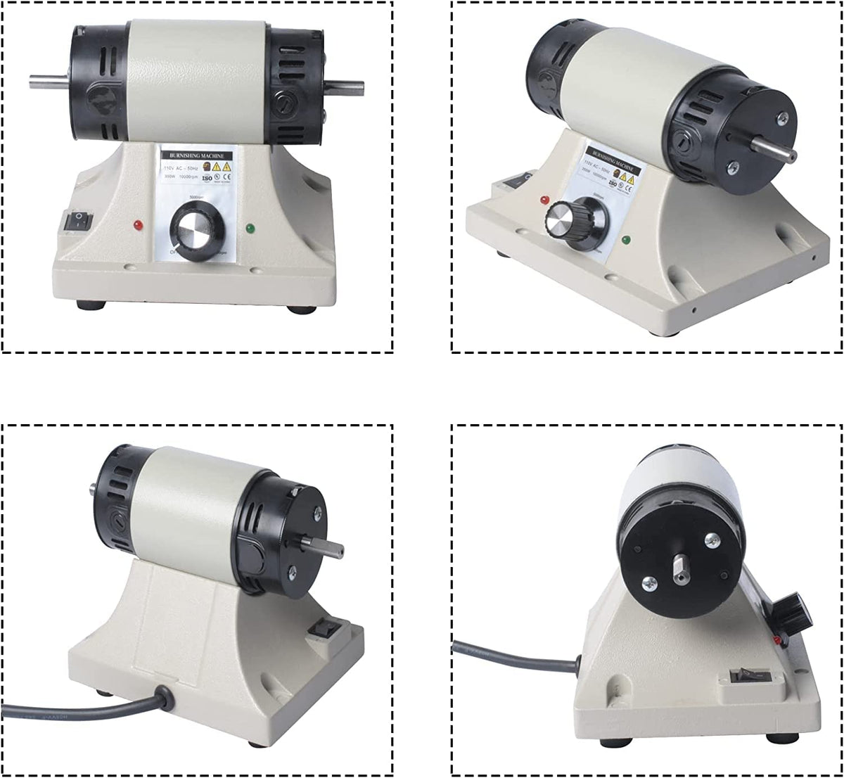 Podoy 가죽 버니싱 머신 엣지 폴리셔 그라인딩 툴 8000RPM 110V 6번 사진