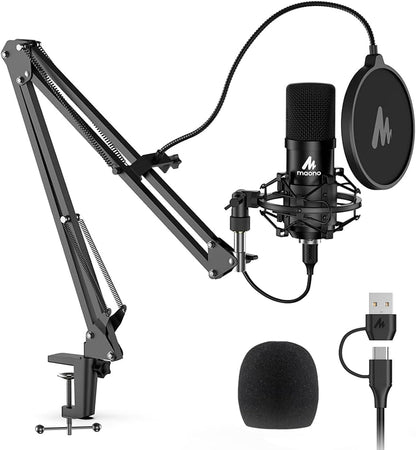 MAONO A04 USB 마이크, 192kHz/24Bit 컨덴서 마이크 키트 1번 사진