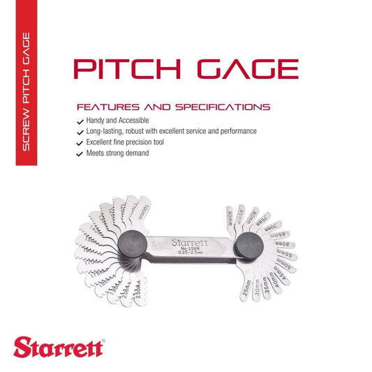 Starrett 스틸 나사산 게이지 잠금장치 2번 사진