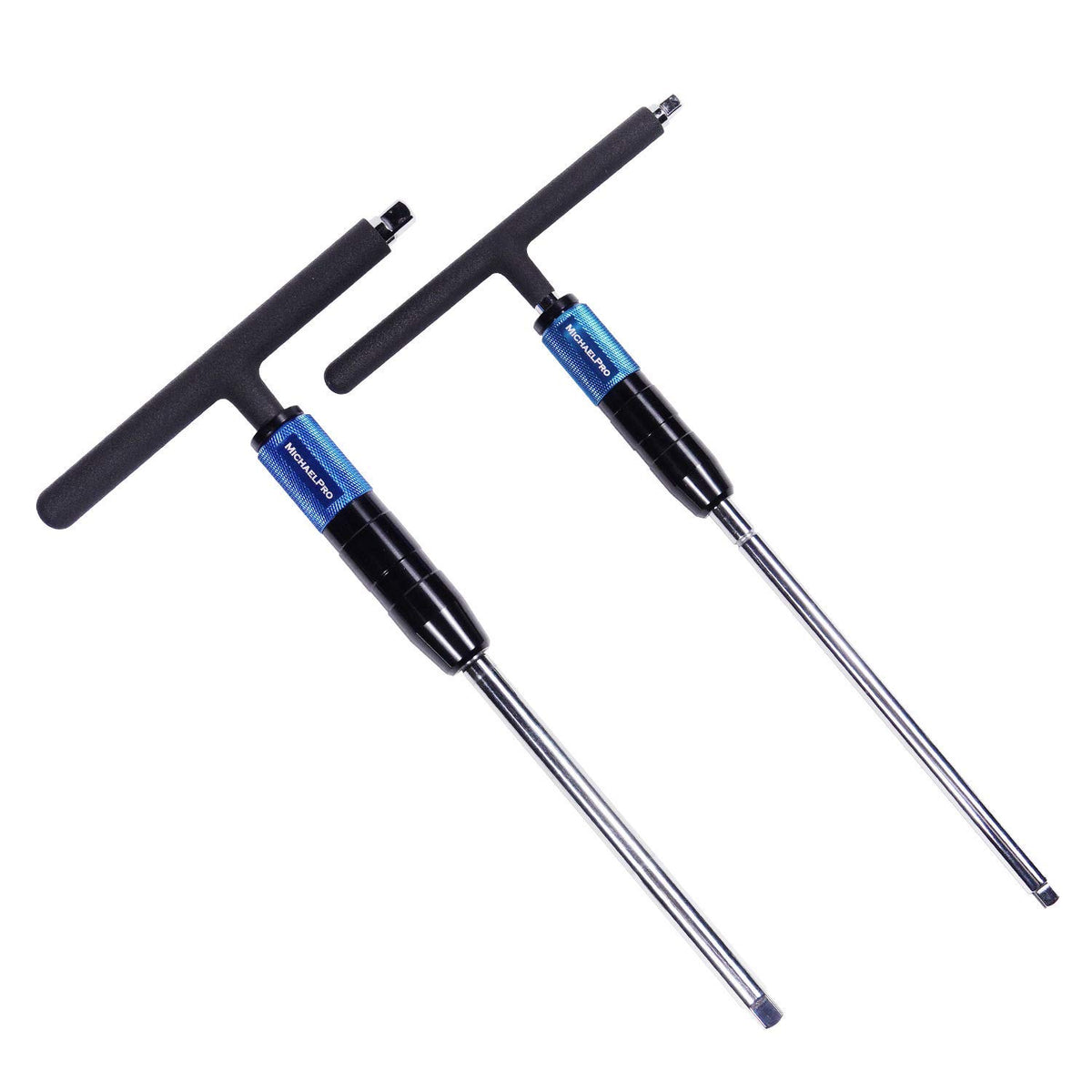 MichaelPro 1/4" 3/8" 드라이브 T핸들 렌치 세트 MP009015 4피스 스피너 핸들 1번 사진