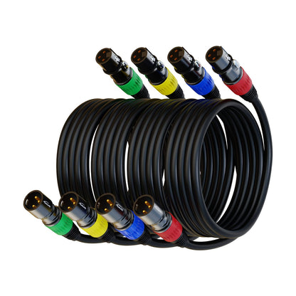 AuxLink XLR 마이크 케이블 멀티컬러 11번 사진
