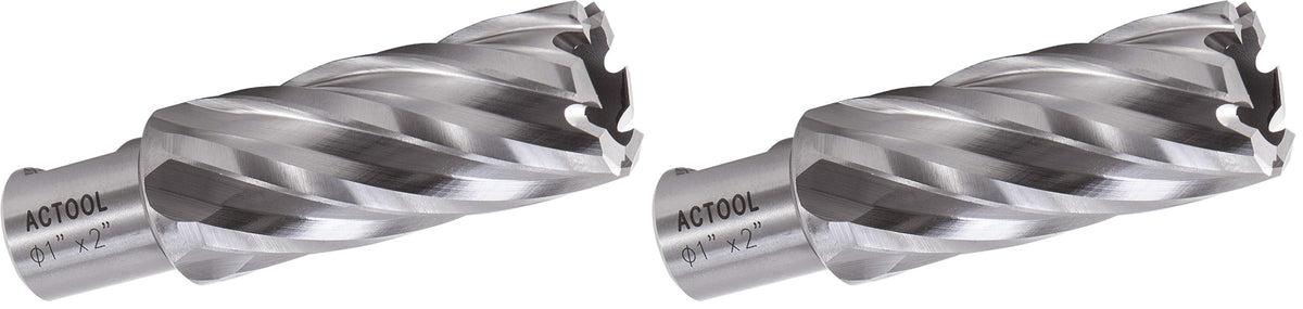 ACTOOL HSS 애뉼러 커터 절삭 깊이 2인치 웰던 생크 3/4인치 강철 구멍 가공 13번 사진