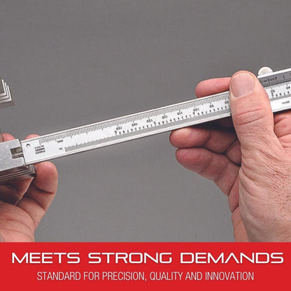 Starrett 버니어 캘리퍼스 경화 스테인리스 스틸 깊이 막대 잠금 나사 블랙 눈금 5번 사진