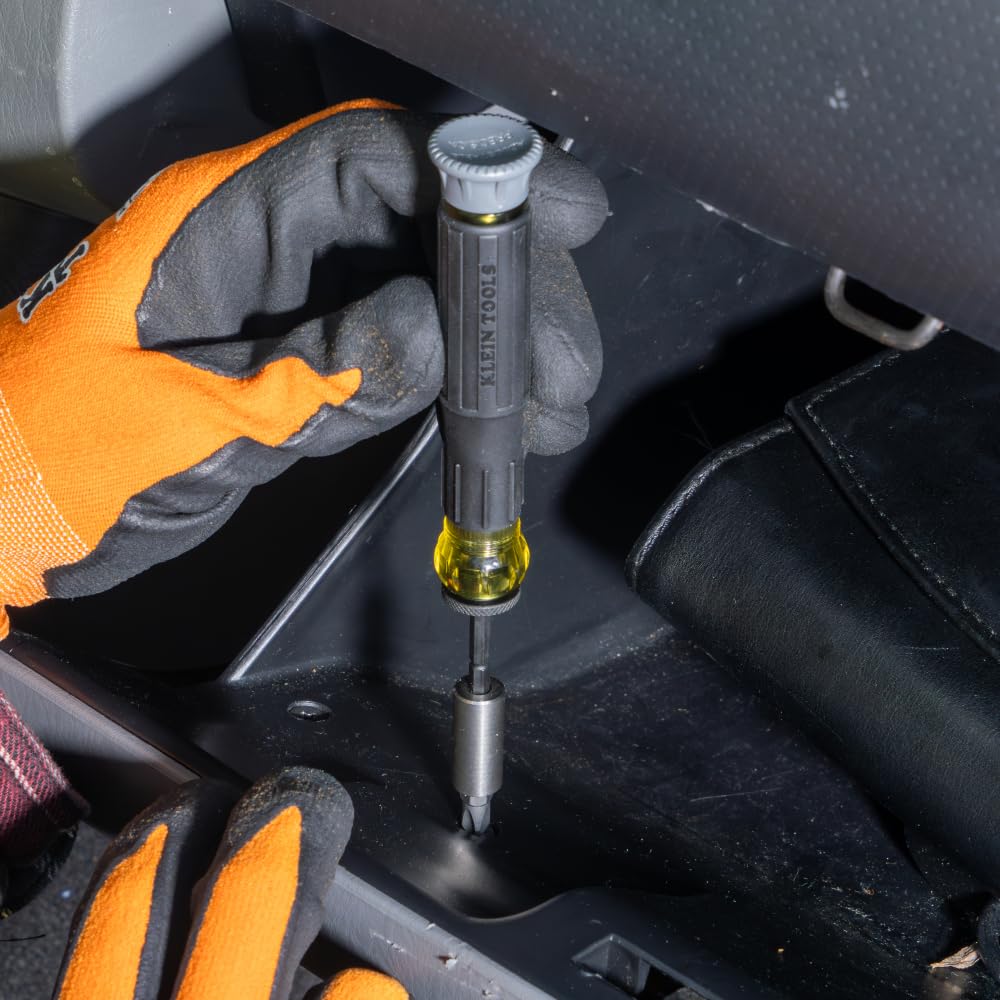 KLEIN TOOLS 정밀 라쳇 스크루드라이버 세트 60pcs 너트 드라이버 포함 3.5mm 1/4인치 8번 사진